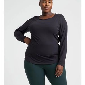 NWT Universal Standard Mia Long Sleeve Easy Tee, L